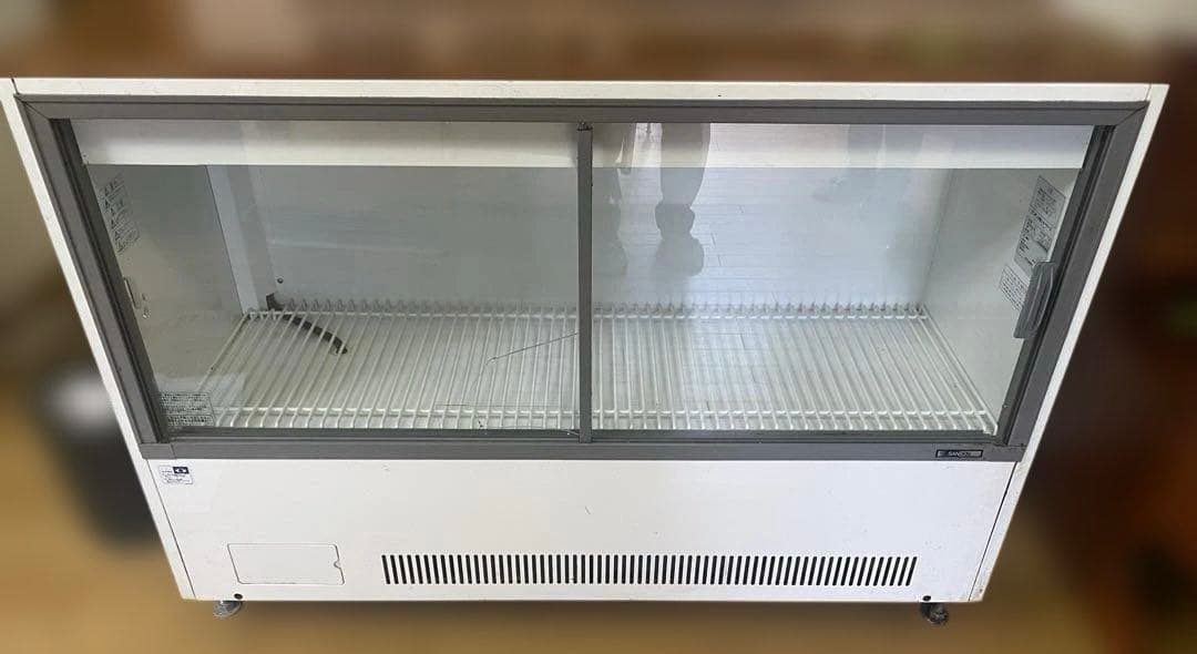 中古　テーブル型冷蔵ショーケース サンデン MUS-U77XE 【店舗用】