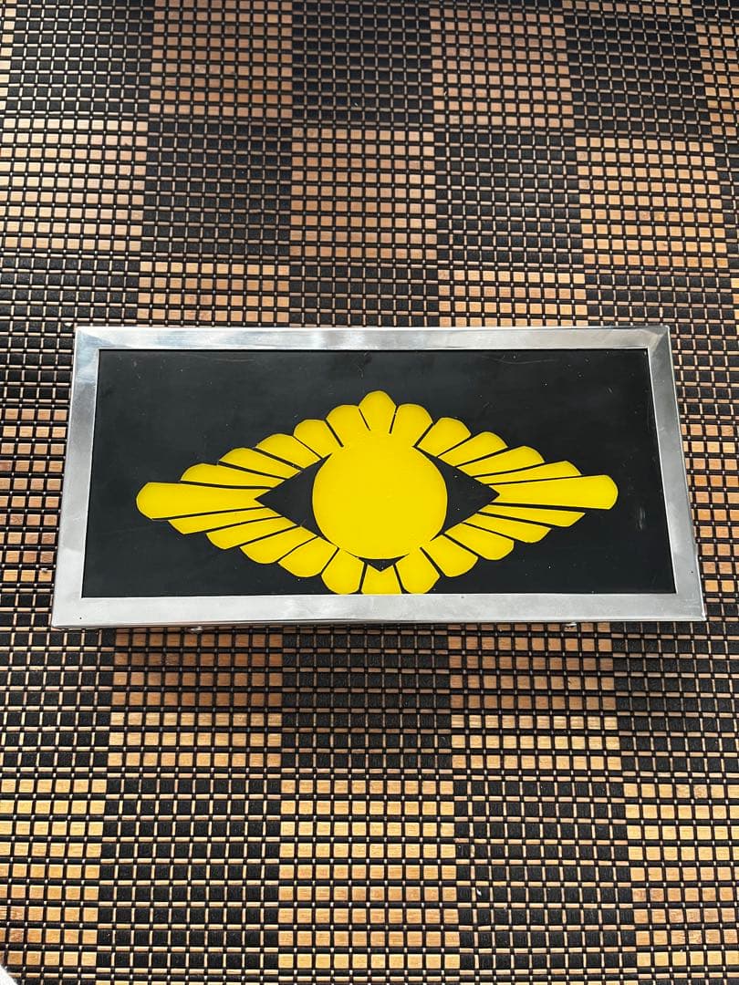 当時物！デコトラ！　アンドン　ナンバーアンドン