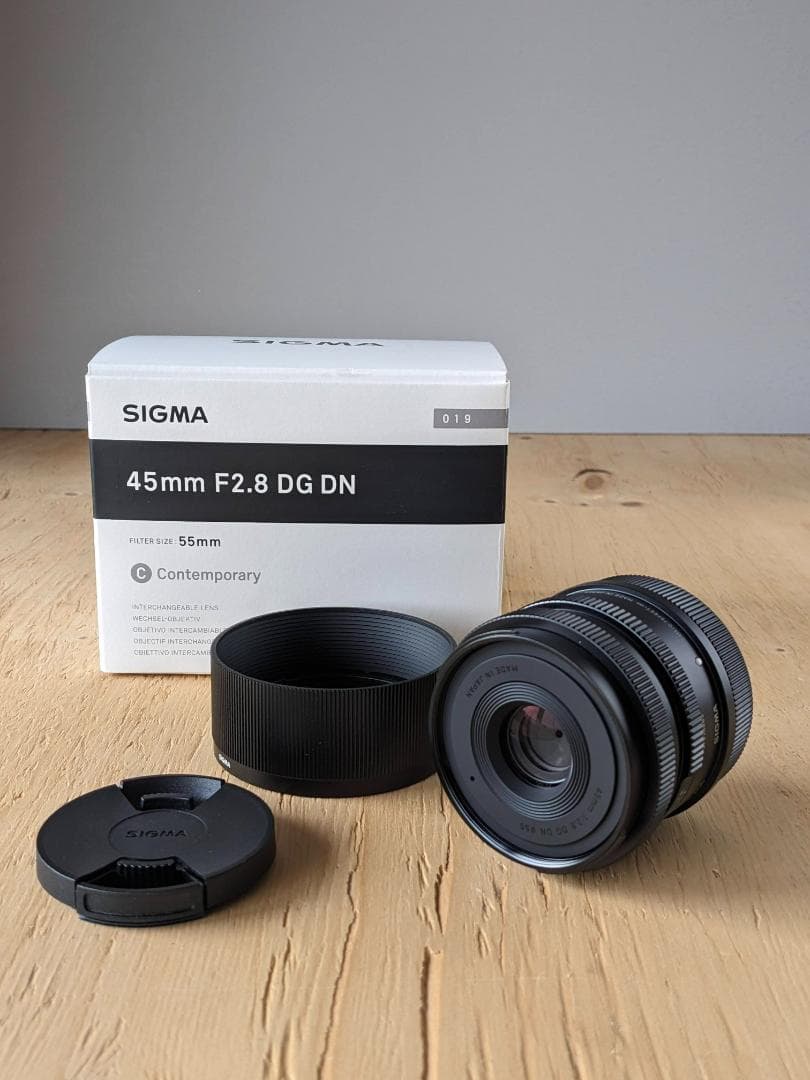 【超美品】SIGMA シグマ 45mm F2.8 DG DN Lマウント 箱付き