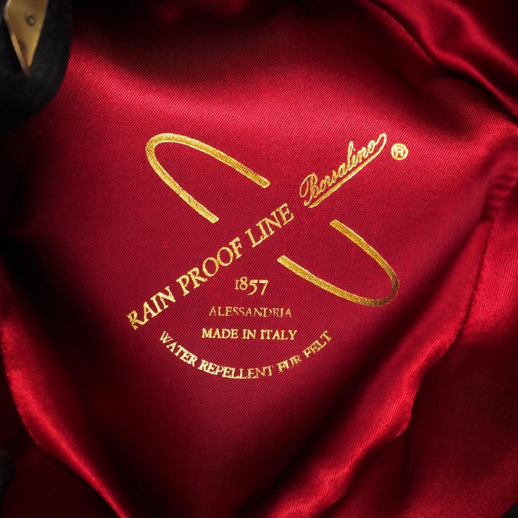 Borsalino Rain Proof Line ファーフェルト中折れハット