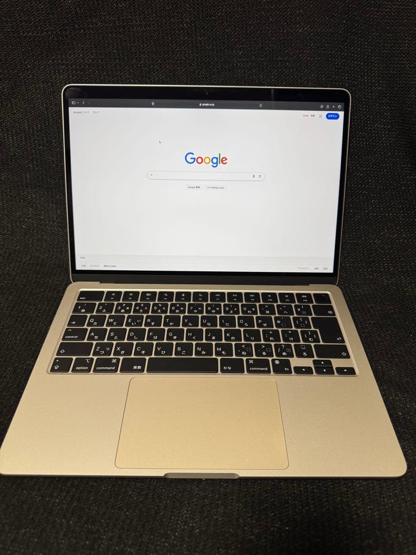 Apple MacBook air 13インチM2スターライト16GB256GB
