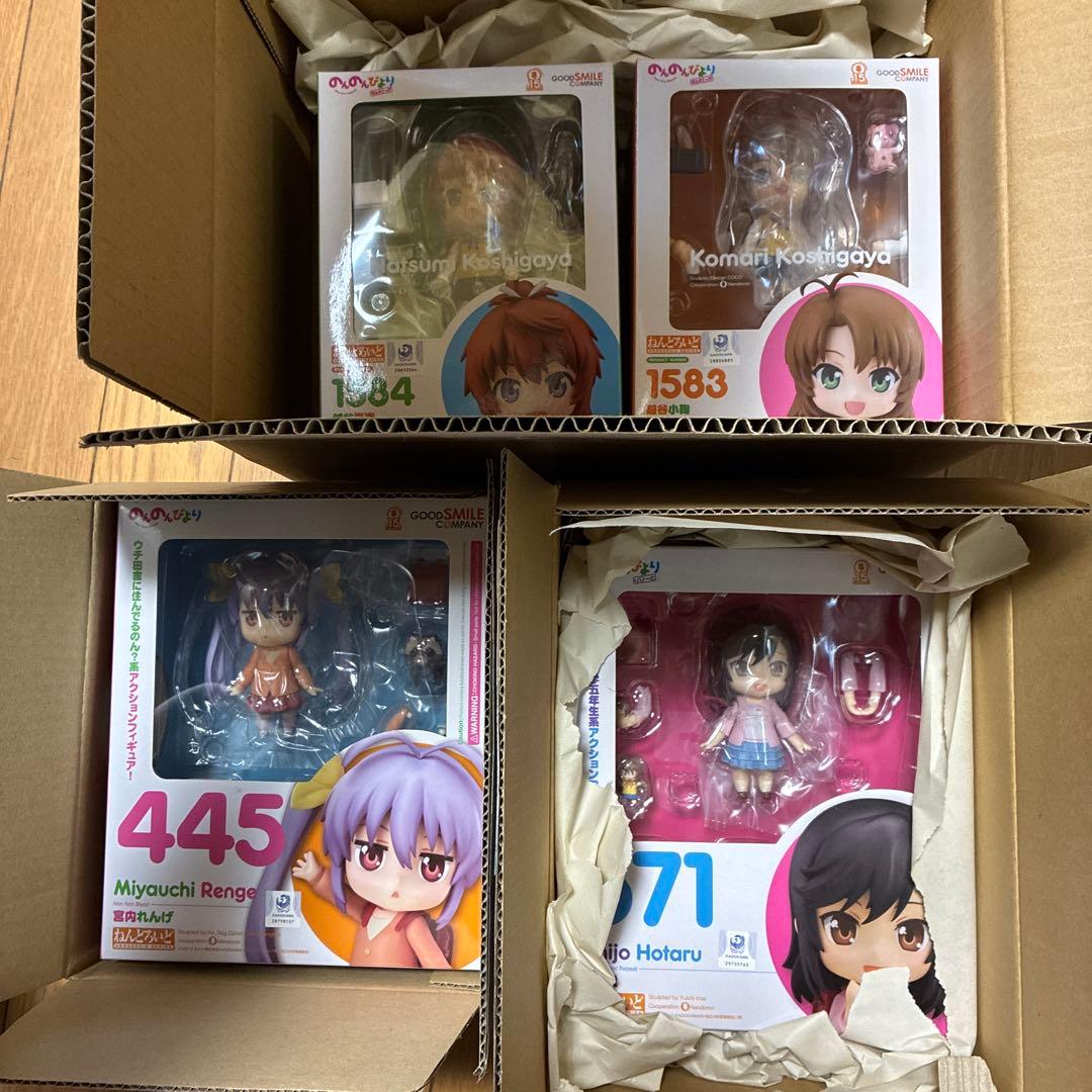 のんのんびよりねんどろいどフィギュアセット