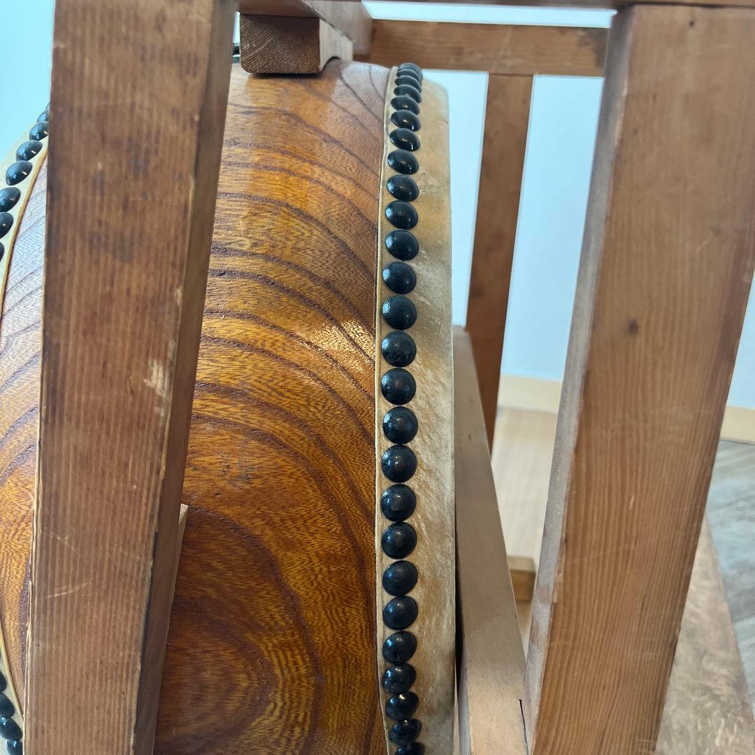 和太鼓　平胴太鼓　面1尺4寸　胴6寸　台付