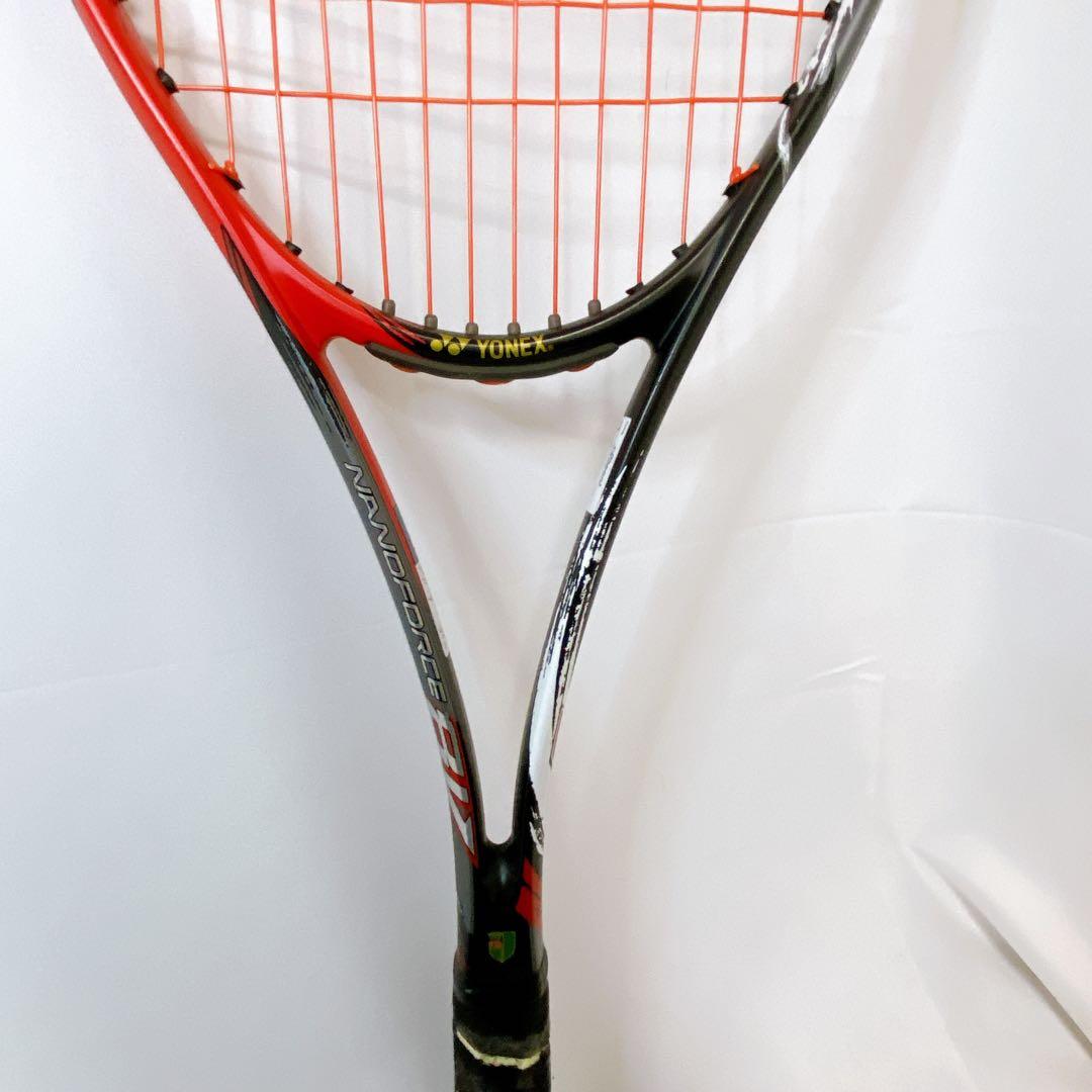 ヨネックス　NANOFORCE 8V REV ナノフォース8Vレブ　UL1 赤黒