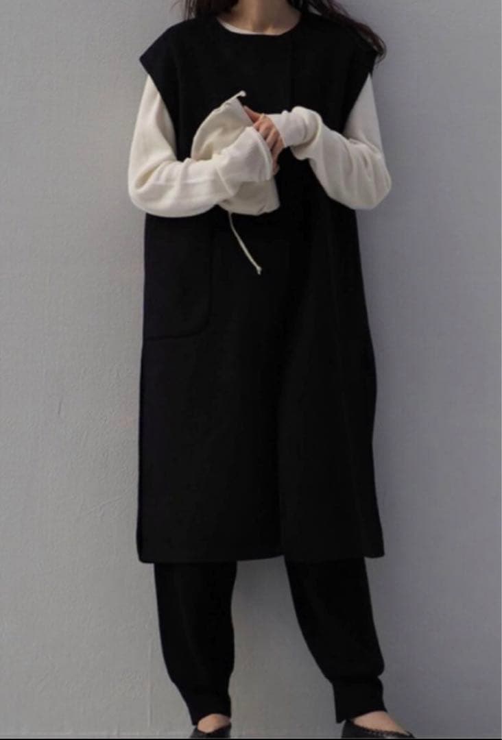 na.e ナエ　handmade wool gilet ベスト　ジレ
