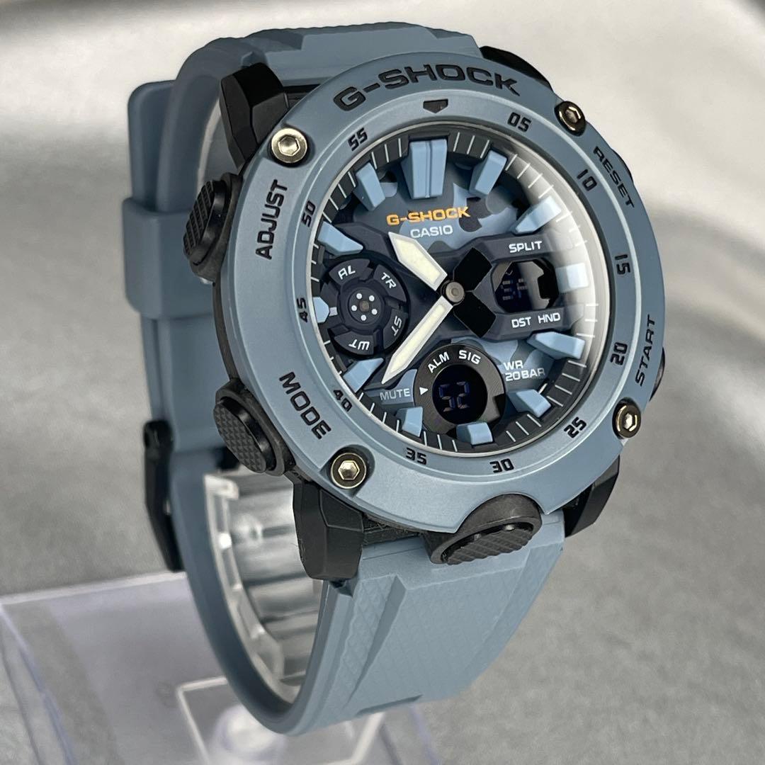 CASIO G-SHOCK GA-2000 カモフラージュ文字盤 【美・稼動品】