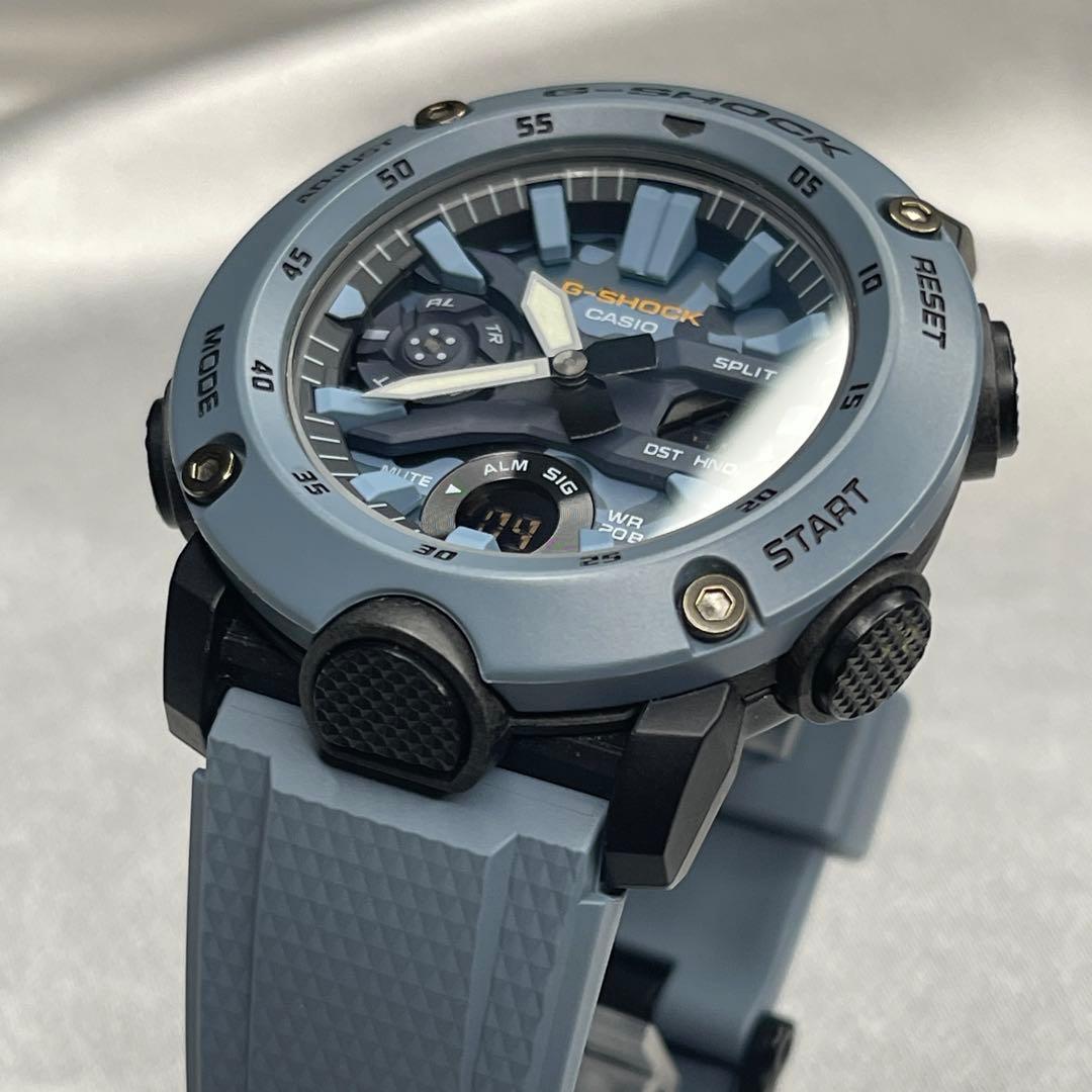 CASIO G-SHOCK GA-2000 カモフラージュ文字盤 【美・稼動品】