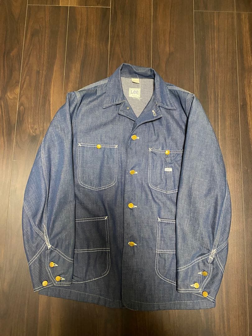 70〜80s USA製 Lee デニムカバーオール ヴィンテージ 91-J