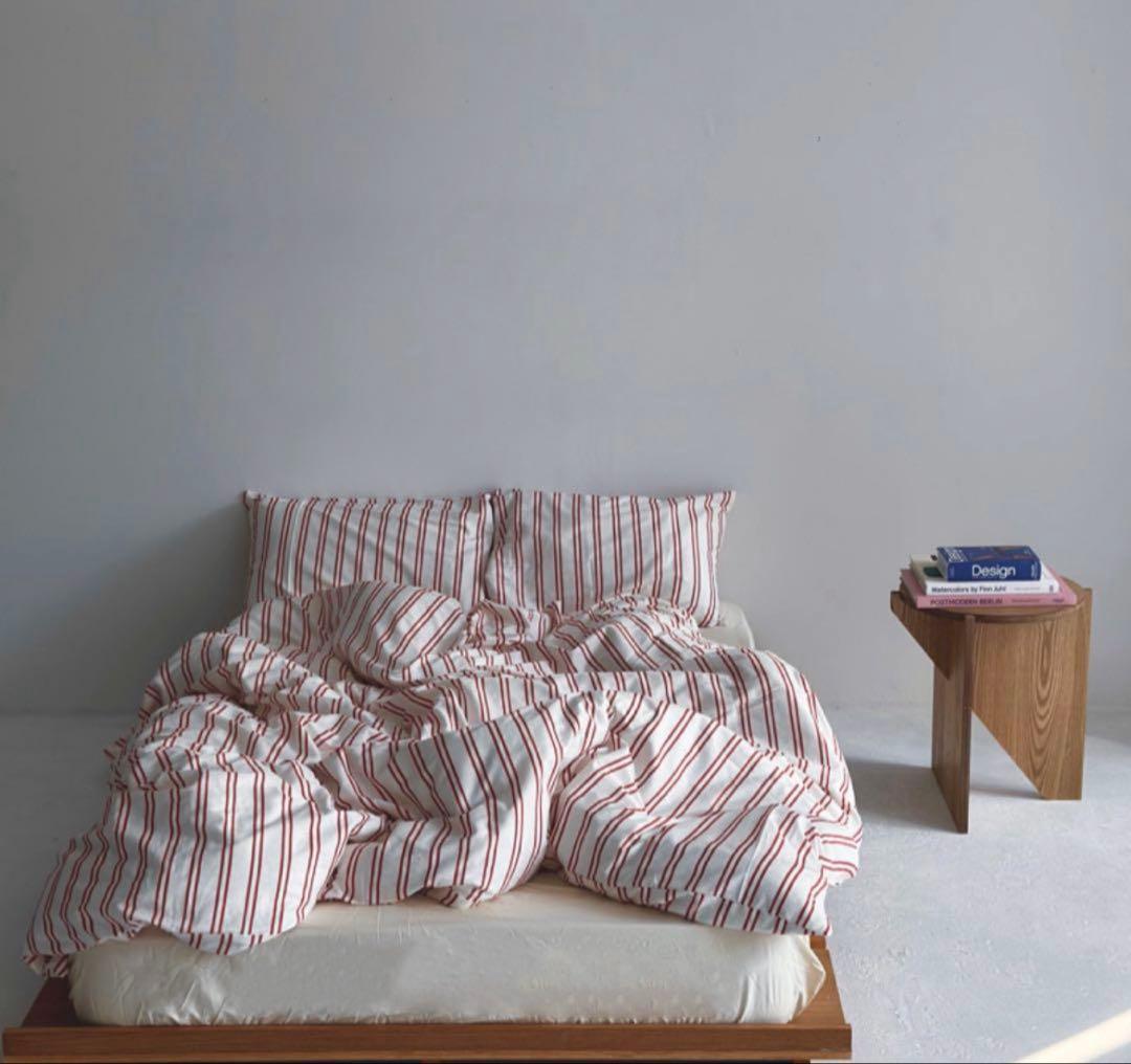 ART OF BLACK ダブルストライプ 布団カバーセット