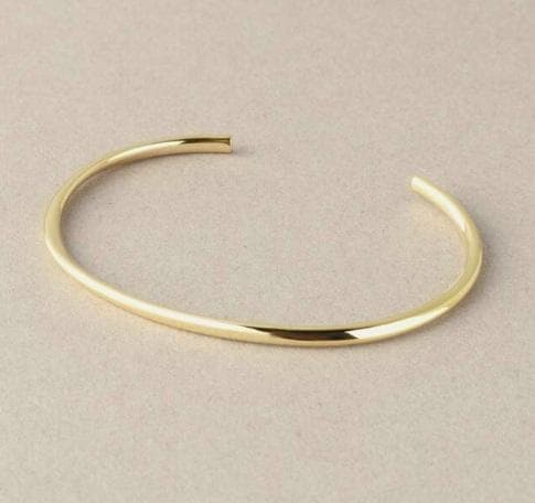 Liras 2.5パイプC型バングル K10 ワイド 45100円