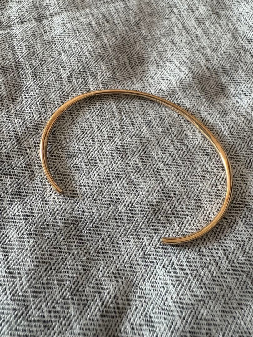 Liras 2.5パイプC型バングル K10 ワイド 45100円