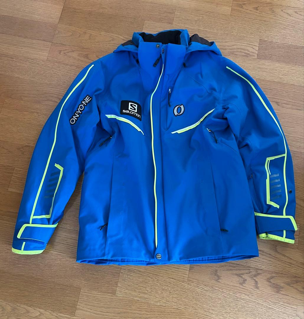 美品 2021/2022オンヨネ サロモンチームウエア　ジャケットM