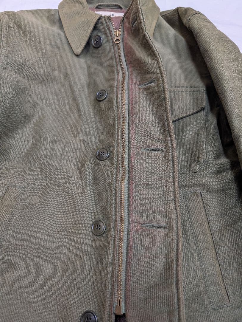 TENDERLOIN A-2type デッキジャケット 鬼フェード　良雰囲気