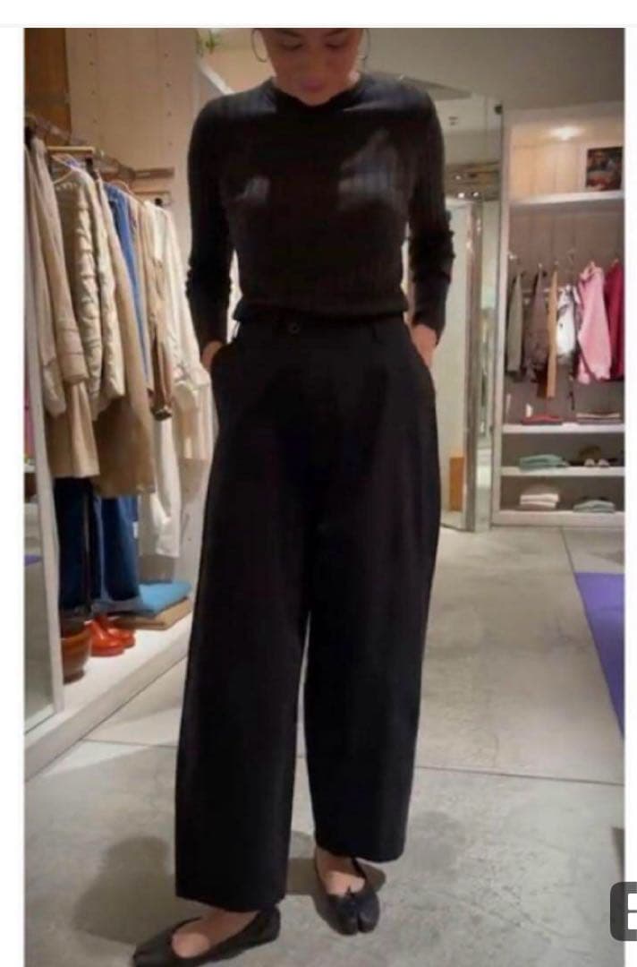 ロンハーマン　ワイドチノパンツ Sサイズ