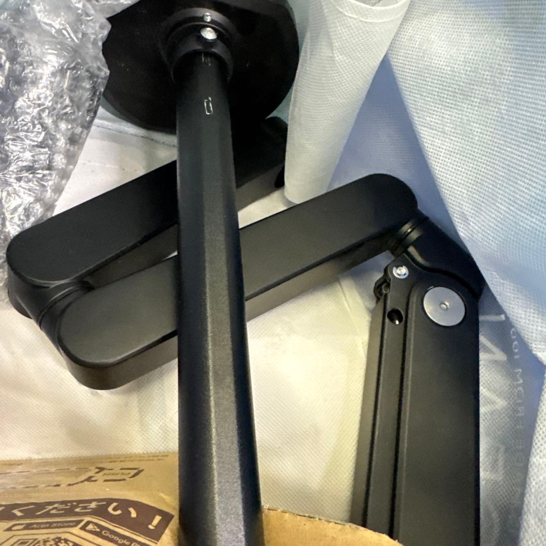 Bauhutte (バウヒュッテ) ロング モニターアームBMA-1GS-BK