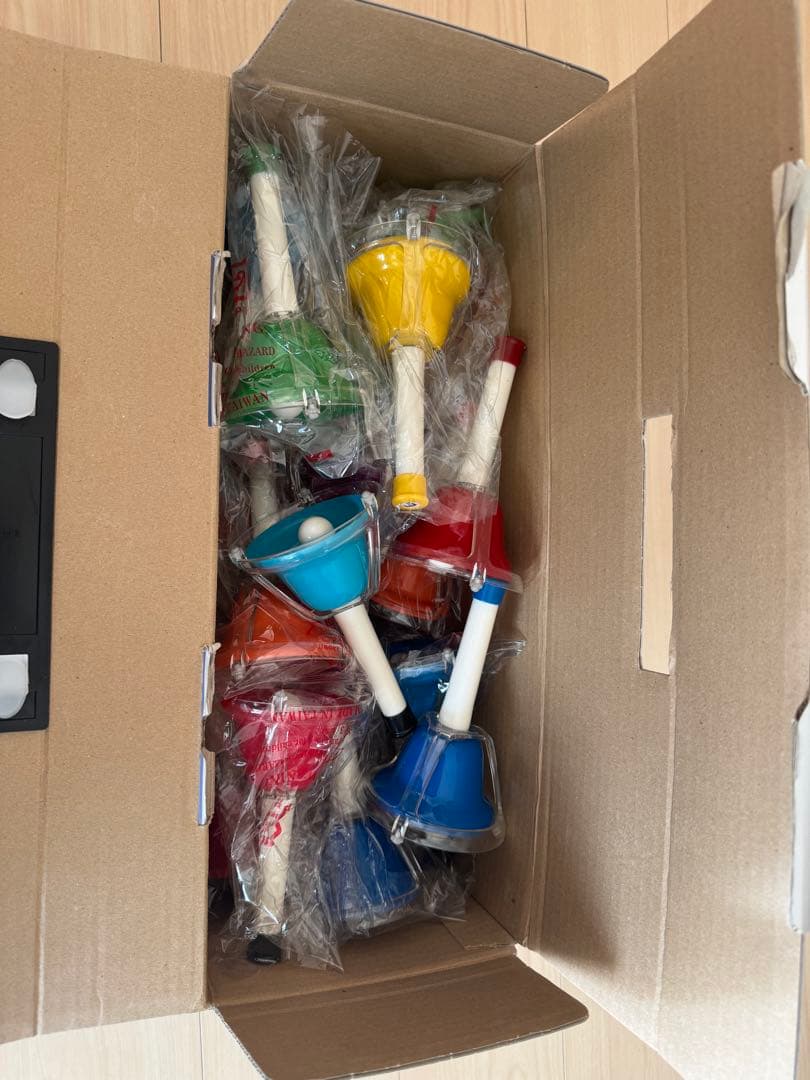 キョーリツ ベルコーラス20音タッチ式ハンドベル 3音付属G3 G5 F#5