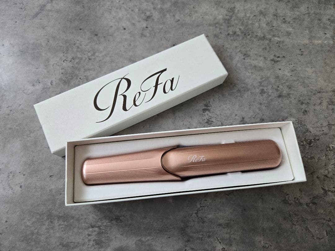 ReFa フィンガーヘアアイロンST ローズゴールド