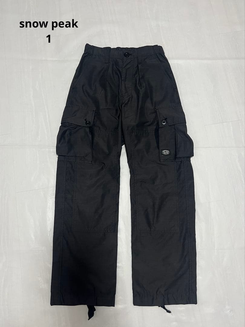 パンツ  peak takibi cargo pants 1 black