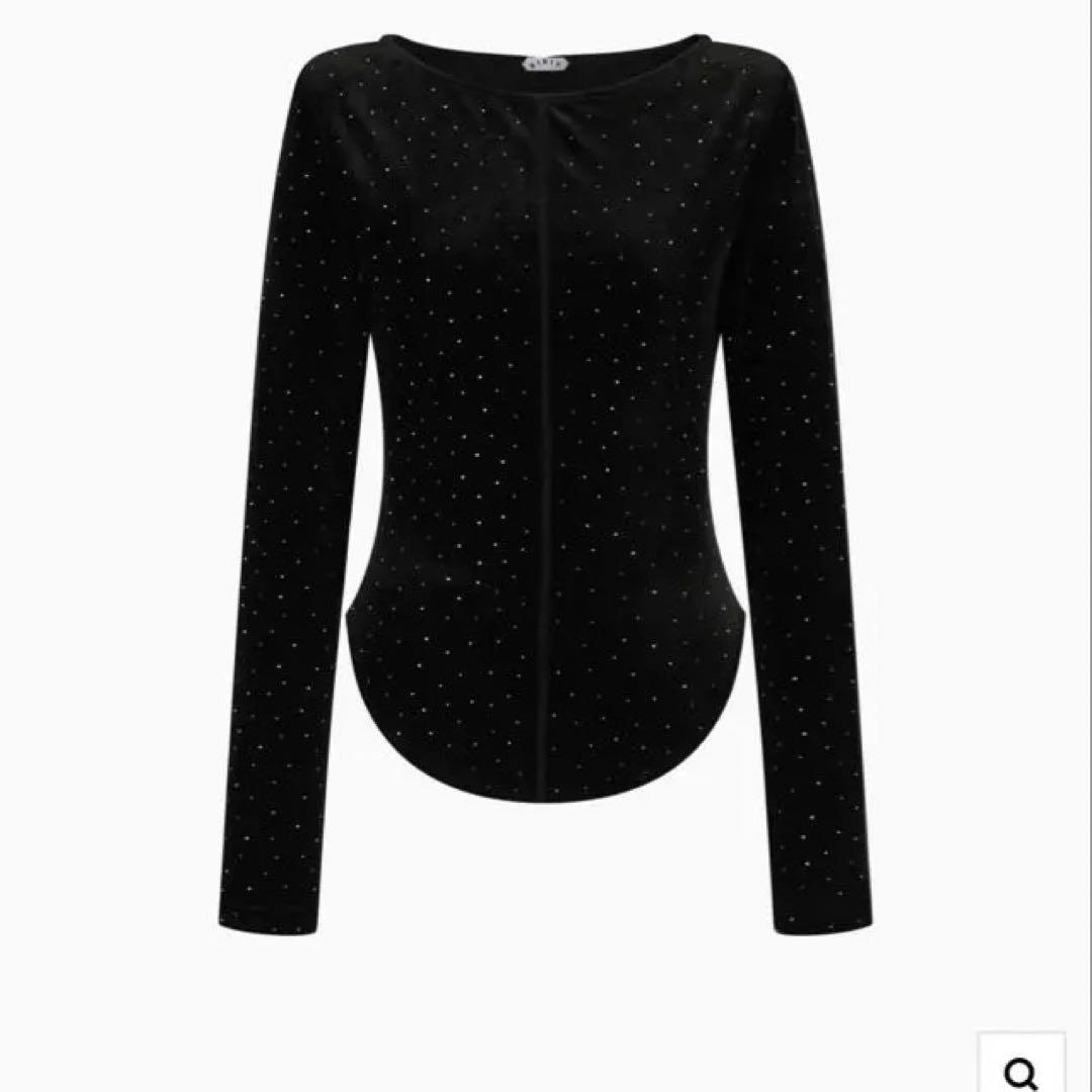 Bibiy NOIR VELOUR TOP 25AW 完売品 期間限定出品