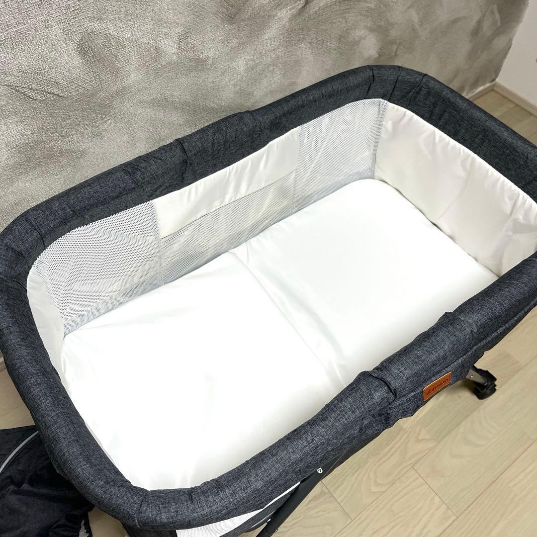 UBRAVOO　ベビーベッド　【コニー付き！】konny