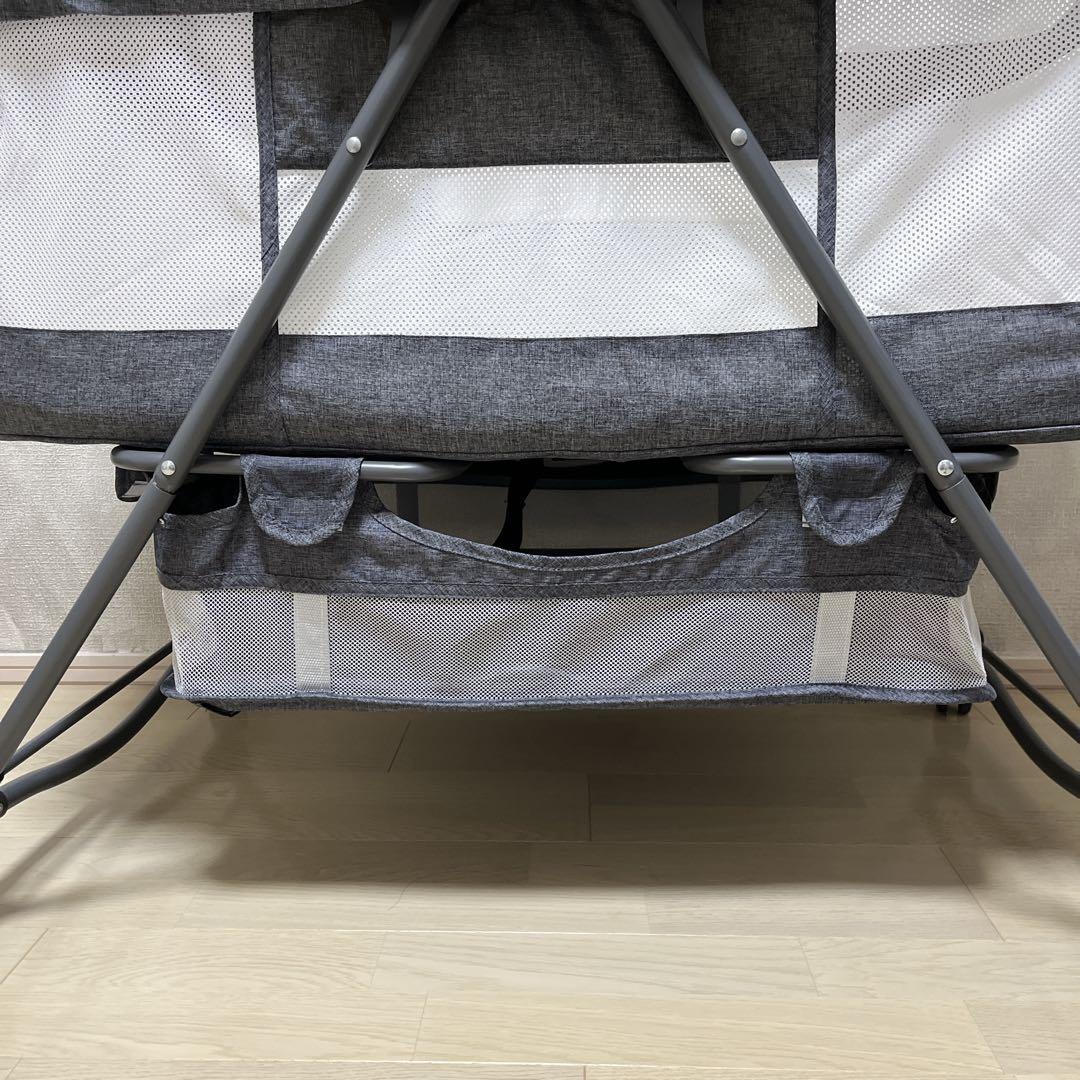 UBRAVOO　ベビーベッド　【コニー付き！】konny