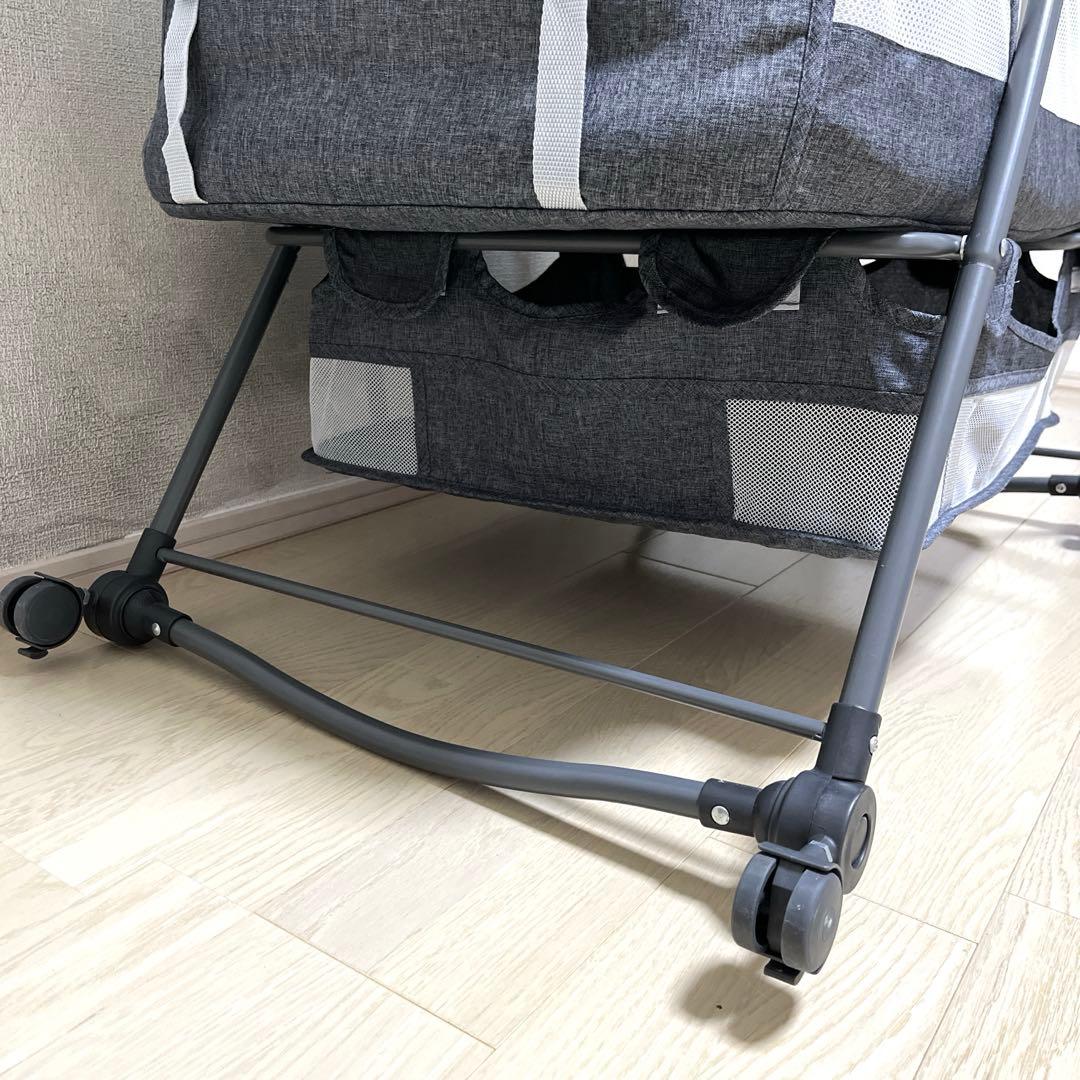 UBRAVOO　ベビーベッド　【コニー付き！】konny