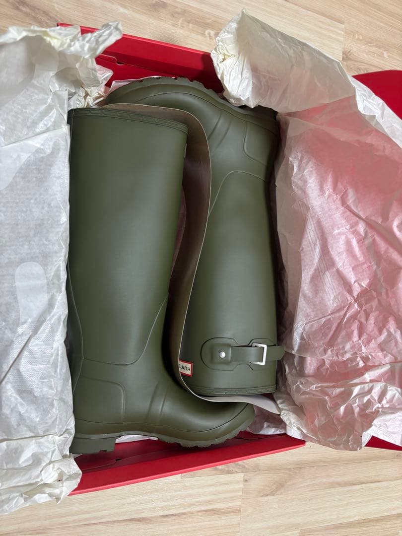 HUNTER オリーブグリーン 長靴