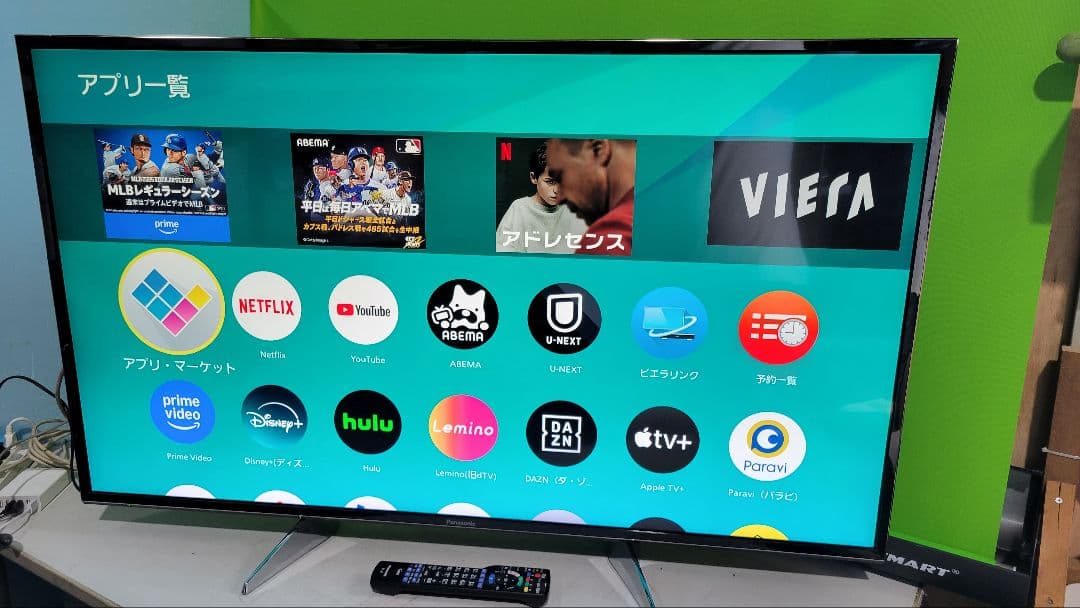 パナソニックVIERA TH-49EX750 49インチ 液晶テレビ動作品