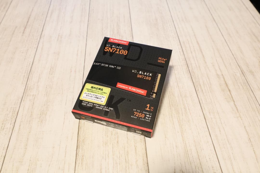 【新品未開封】WD_BLACK SN7100 NVMe SSD 1TB