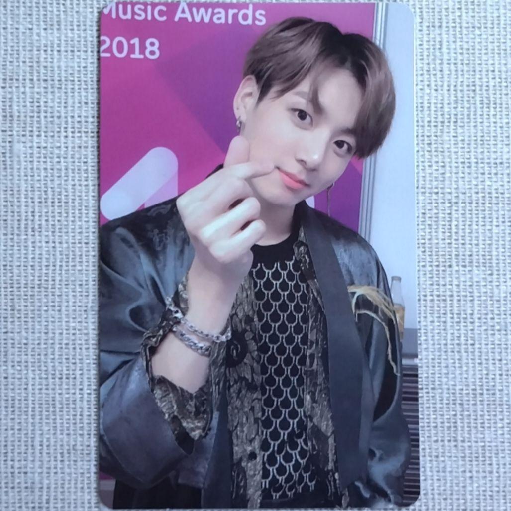 BTS MEMORIES 2018 Blu-ray JUNG KOOK トレカ