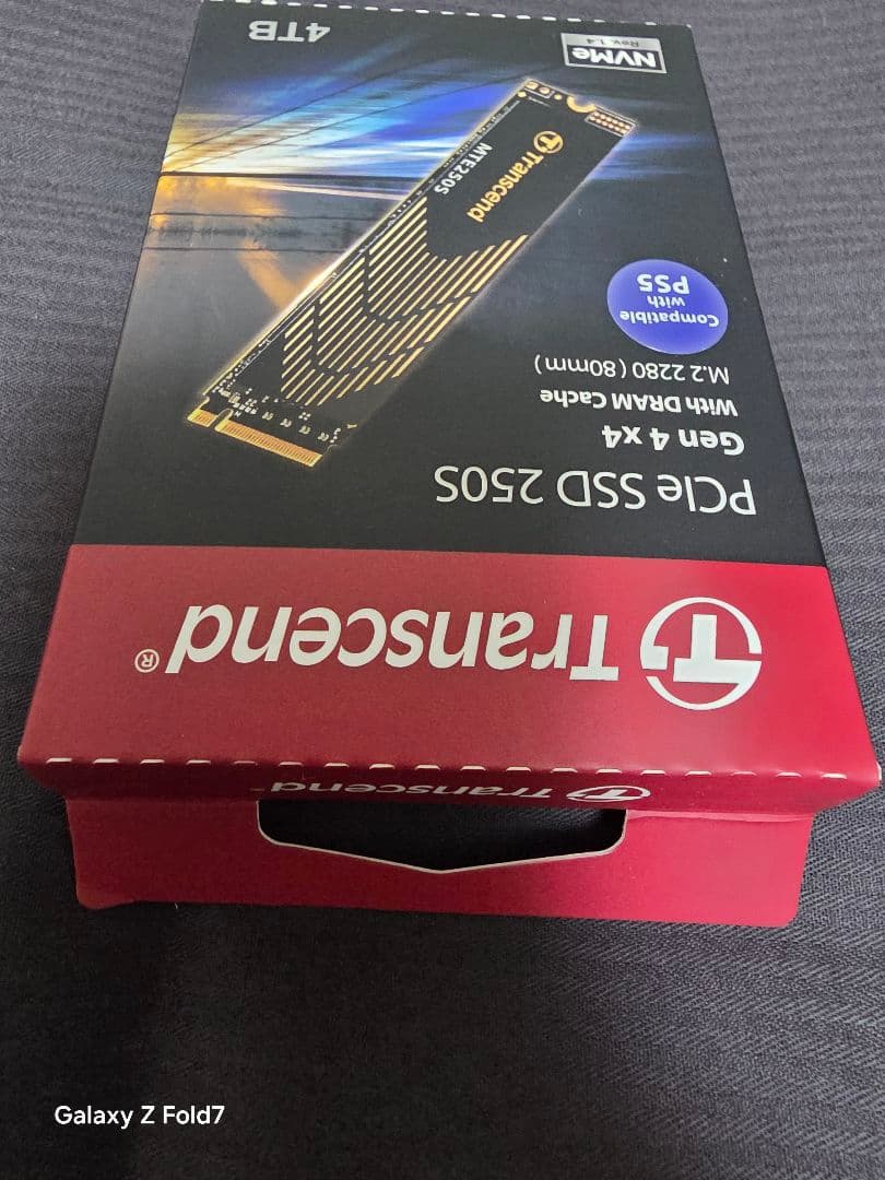 【新品未開封】Transcend PCIe SSD 250S 4TB