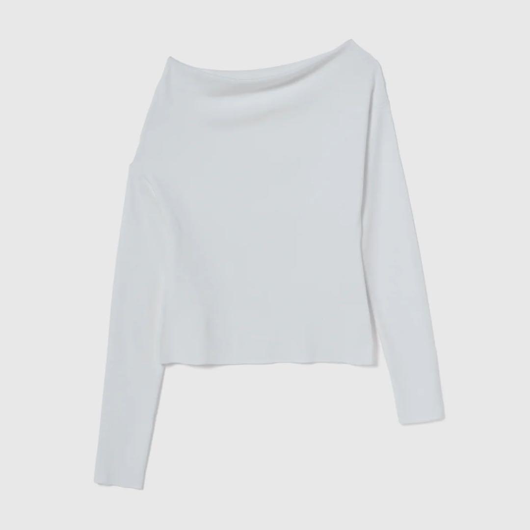 SeaRoomlynn Silkytouch AsymmetryKnitトップス