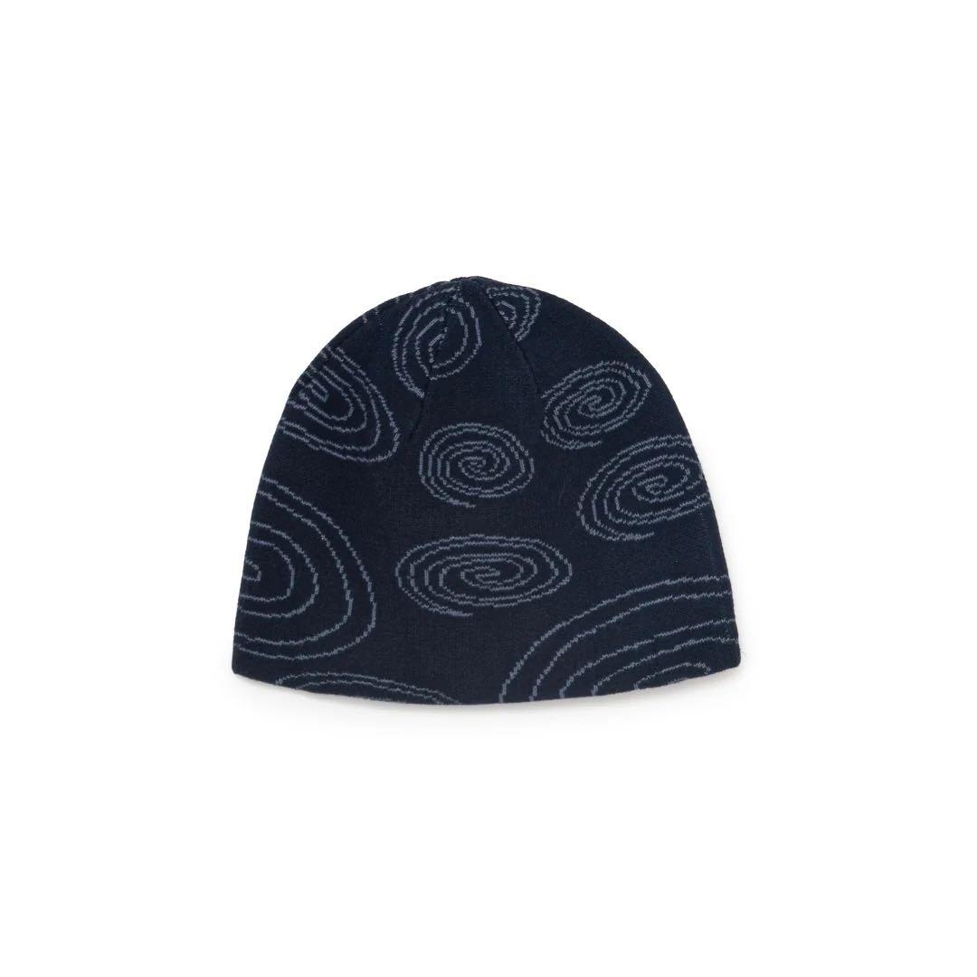 帽子 SOL SPARKLING KNIT BEANIE NAVY