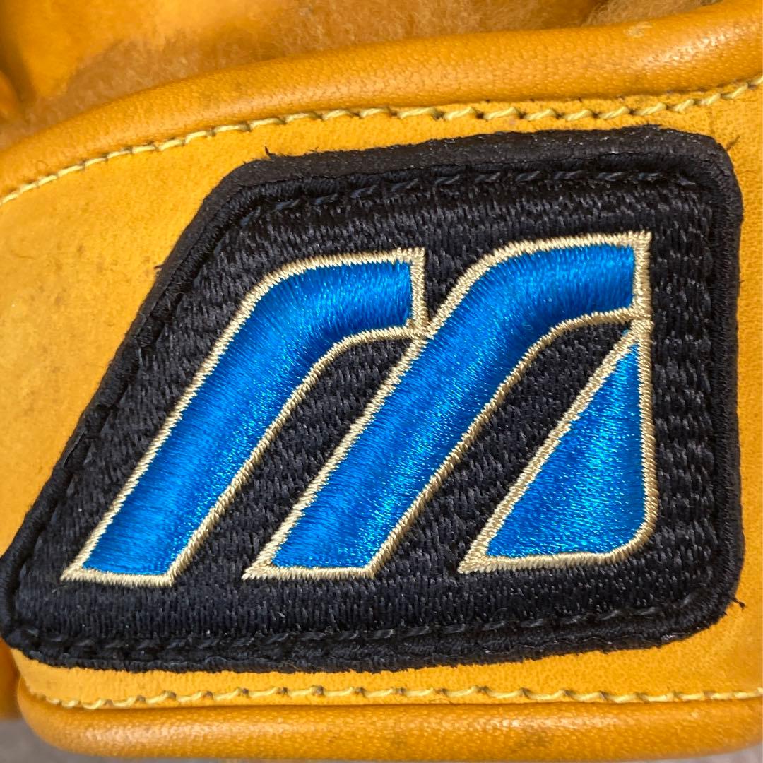 ミズノ 青ビュー 一般 大人用 硬式 内野 野球 グローブ 状態良好としてはレア