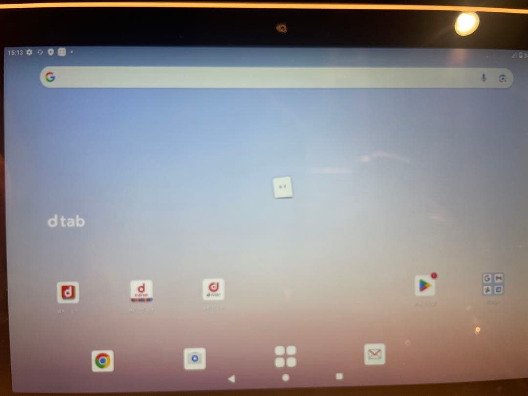 美品 タブレットd-tab d-51C 64GB ホワイト eSIM本体のみ