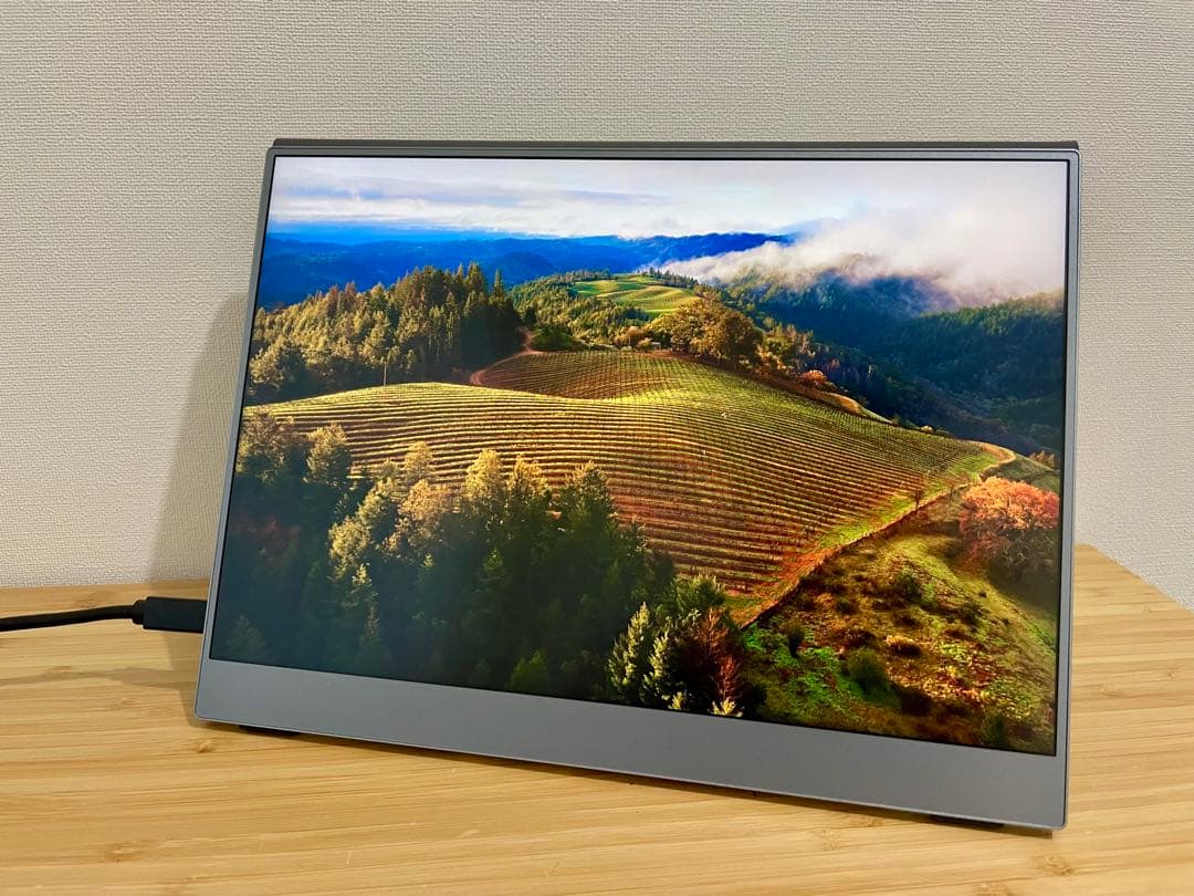 【あい】kksmart モバイルモニター 13.3インチ USB-C接続