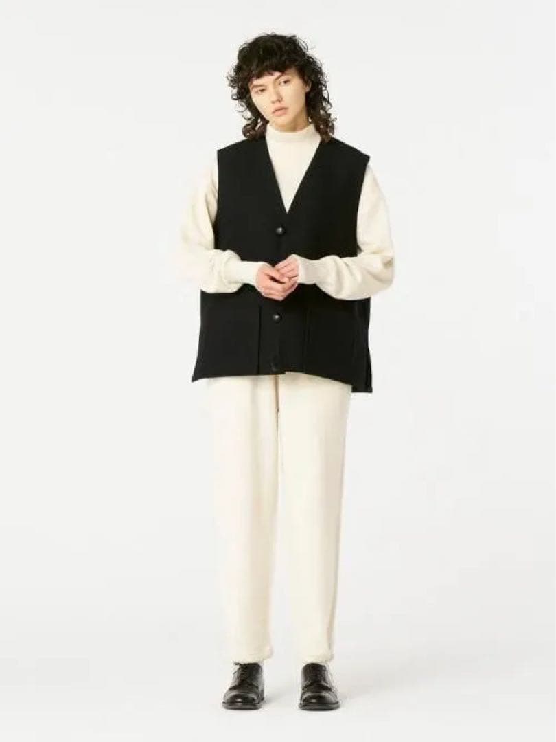 トップス HERILL Cashmere linen mat Chimayo vest