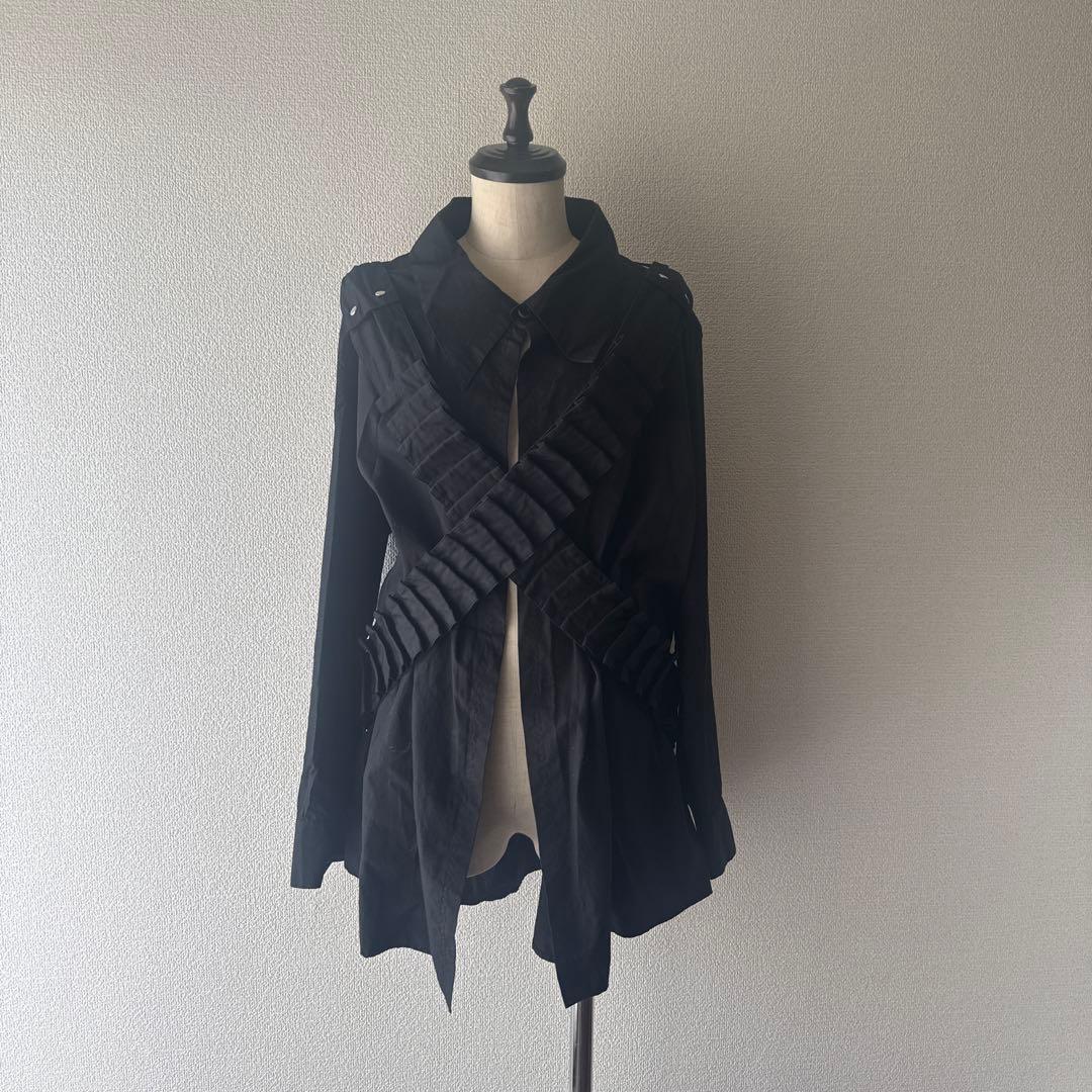 【美品】LIMI feu リミフゥ 弾丸 シャツ ブラウス