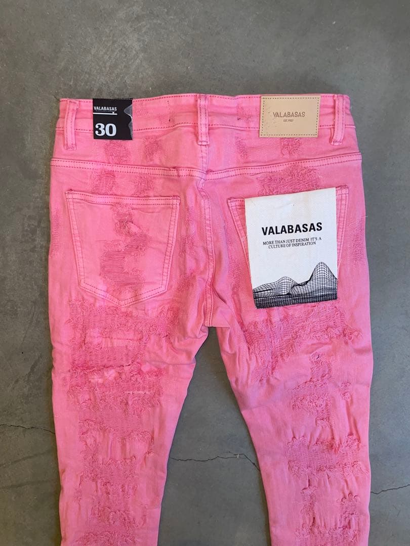 VALABASAS バラバサス ピンクフレアデニム 30 ‼️最安値‼️