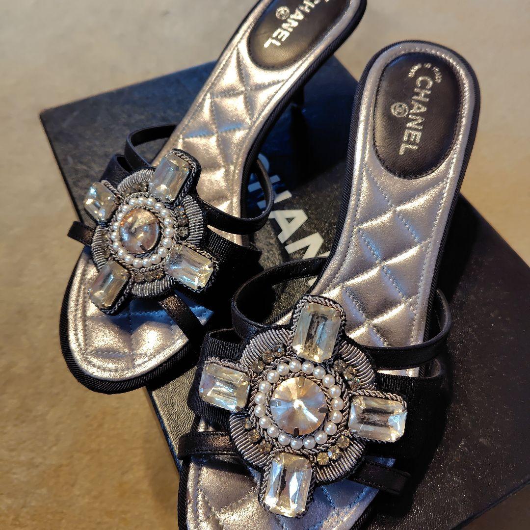 専用ページ『訳あり』　シャネル　サンダル　ミュール 37