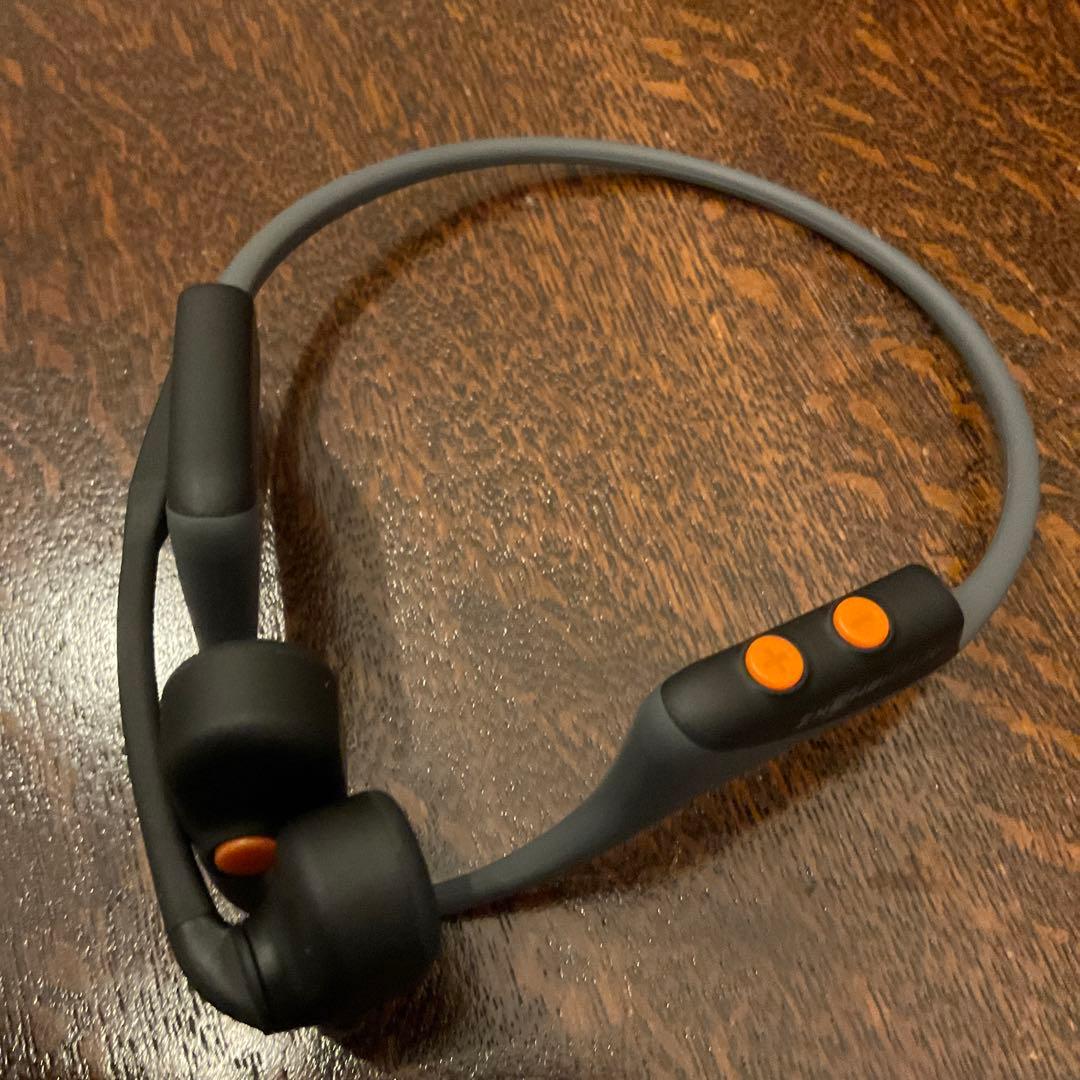 Shokz OpenComm 骨伝導イヤホン 充電ケーブル付