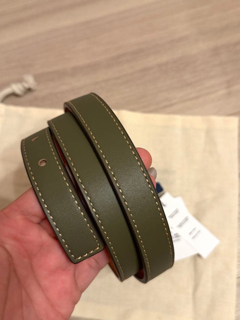 最終値下げ‼️ ポロラルフローレン リバーシブルヴァケッタレザーベルト