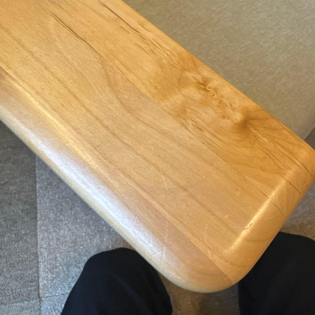 isseiki ERIS 1人掛けソファ　無垢材　アルダー材　北欧　ベージュ