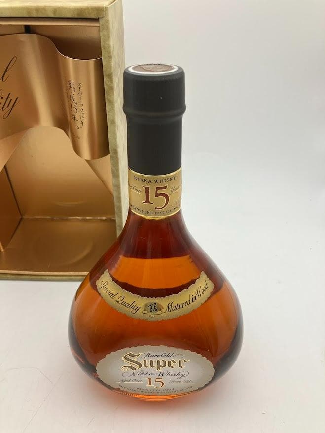 【新品】　【希少品】　スーパーニッカ 15年 ウイスキー