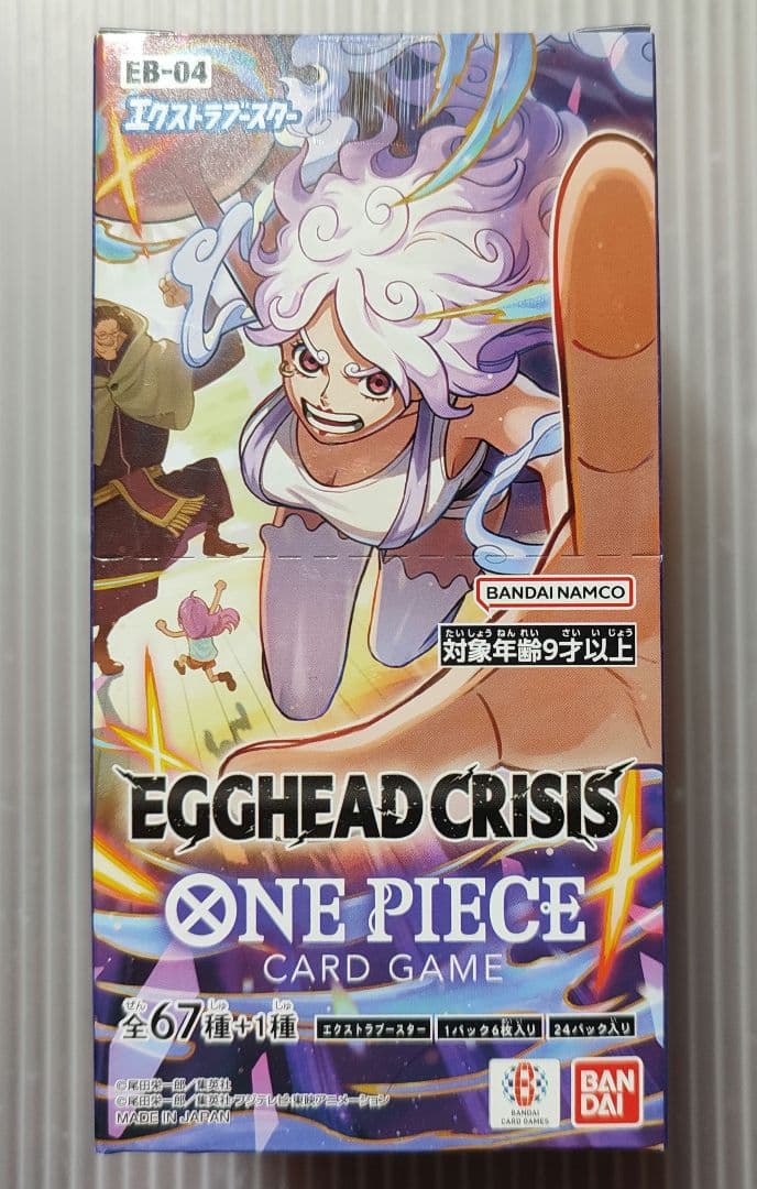 EGGHEAD CRISIS テープ付きBOX ワンピースカード
