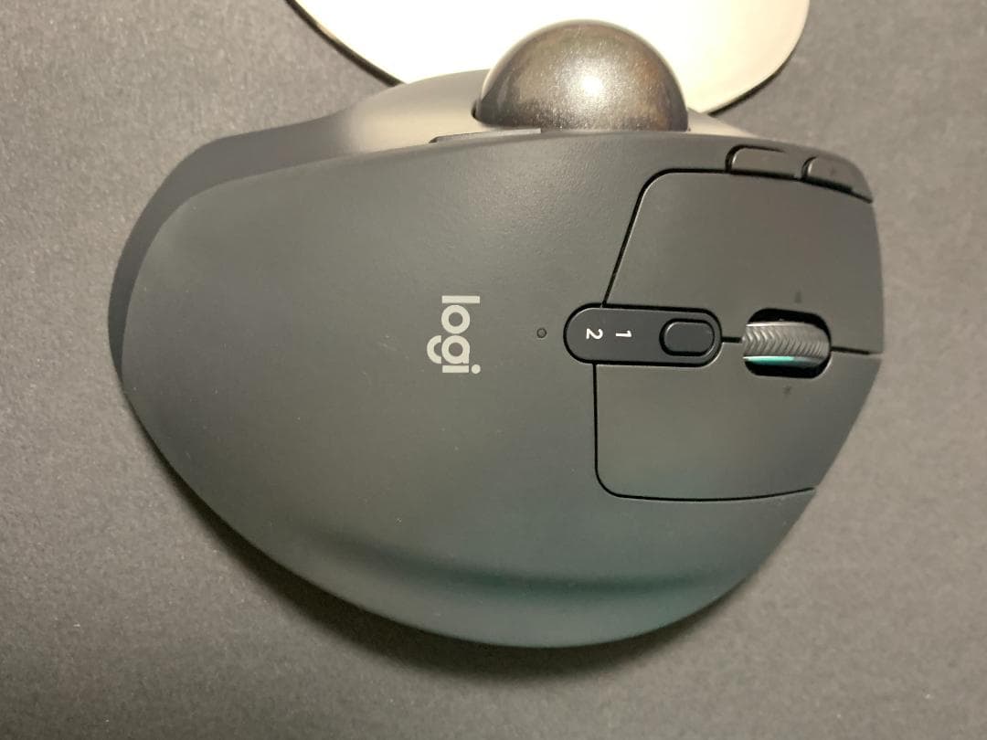 Logitech MX ERGO Sトラックボールマウス 本体