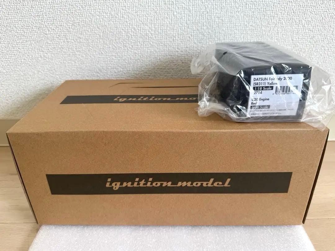 【限定80台】1/18 DATSUN Fairlady 2000 エンジン付属