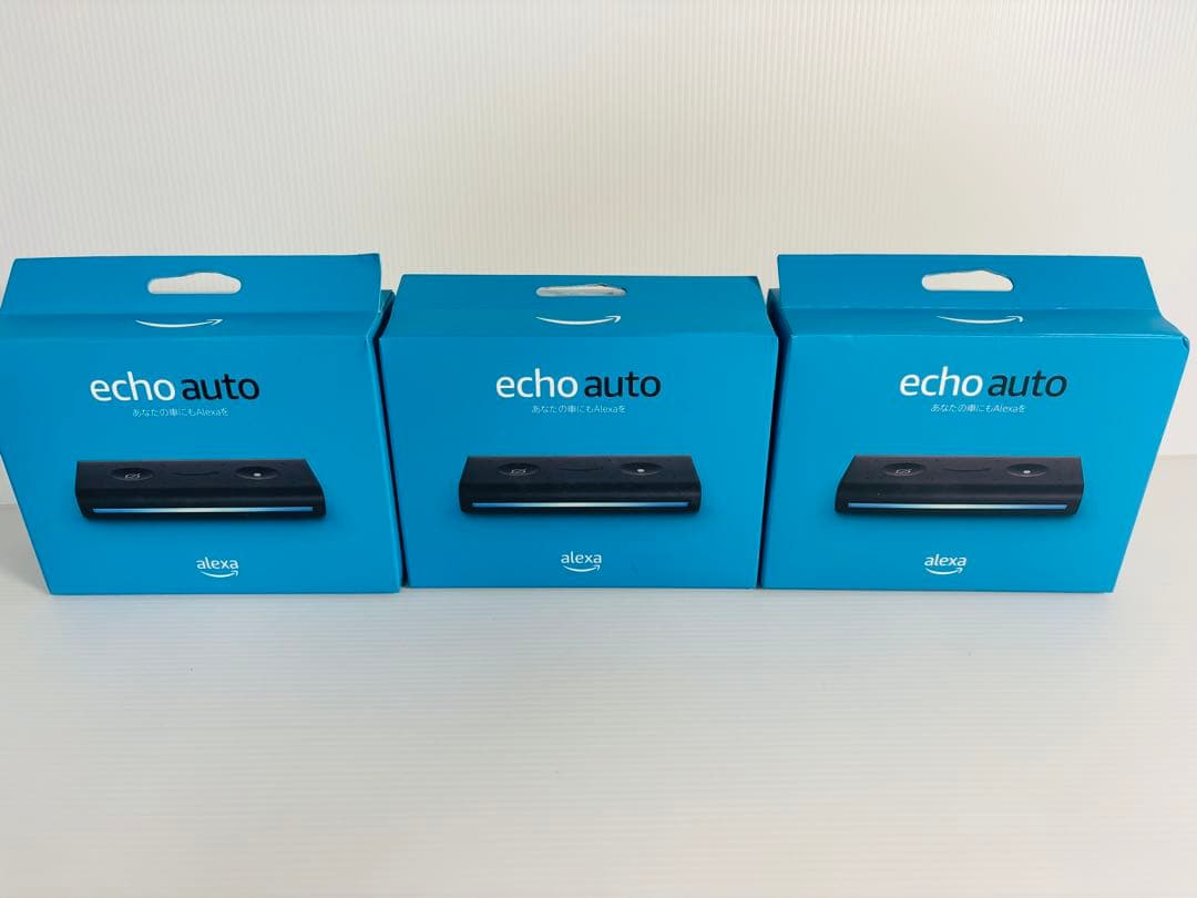 アマゾン　スピーカー　echo auto 3個セット