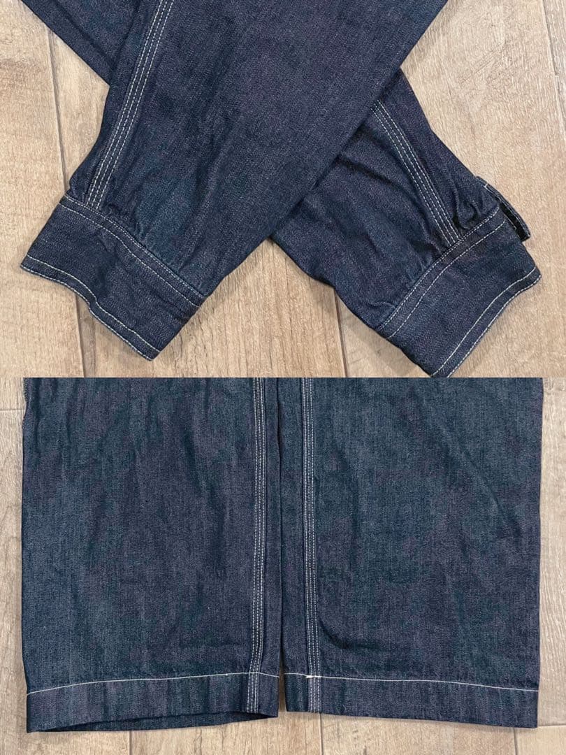 《STP》カバーオール オールインワン デニム