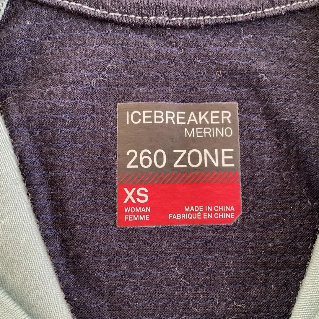 ICEBREAKER メリノ260 ハイネックジップ